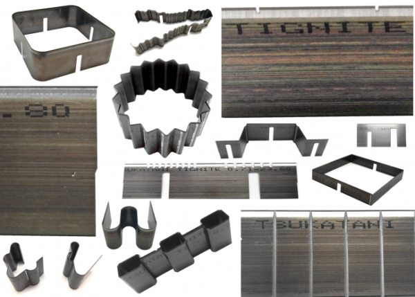 Ultrabender Collage of Rule Bending Machinery Parts EC-400-BB