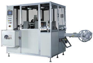 Plastic Card Cutting, Counting, Stacking, Wrapping System