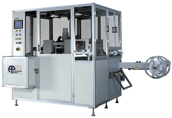Plastic Card Cutting, Counting, Stacking, Wrapping System