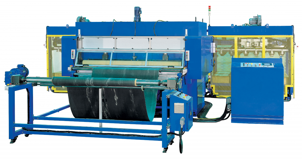100 Ton Full Head Automotive Carpet Cutting System
